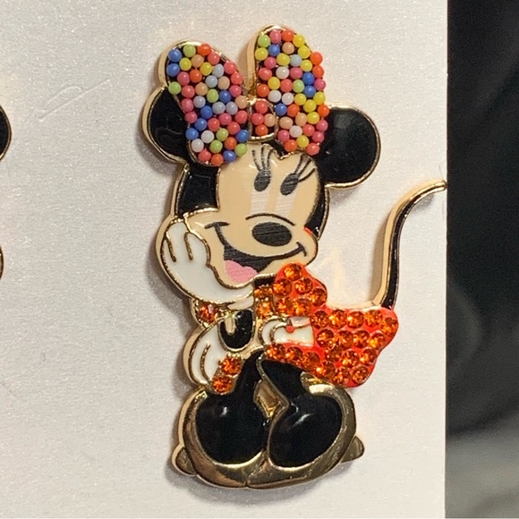 Disney X BAUBLEBAR Minnie Mouse Stud Earrings NWT $62 - Picture 4 of 7